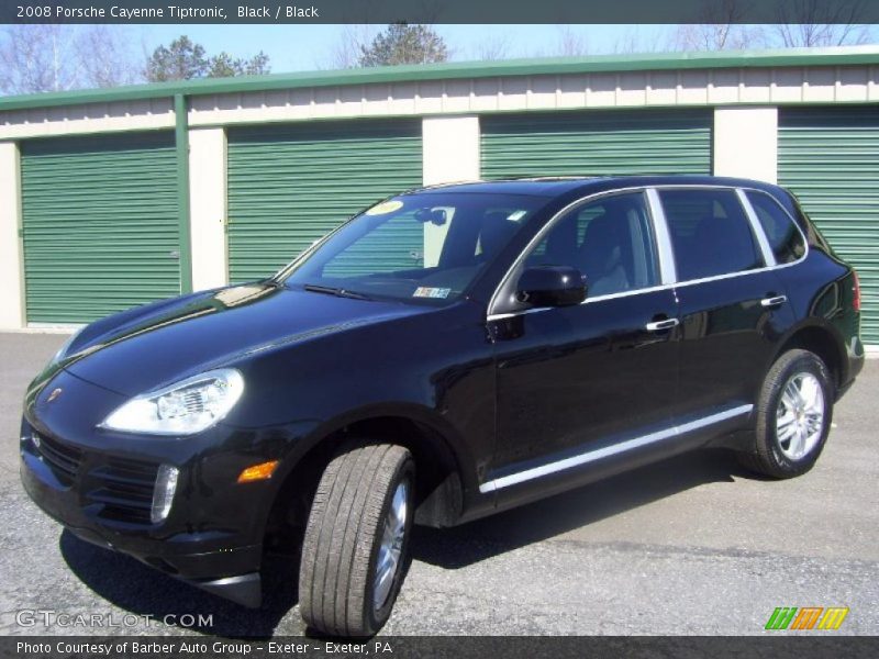 Black / Black 2008 Porsche Cayenne Tiptronic