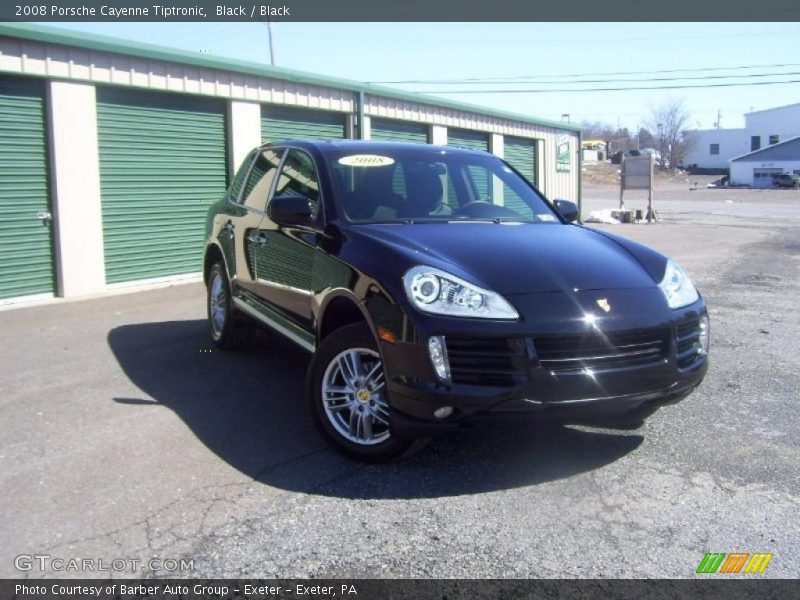 Black / Black 2008 Porsche Cayenne Tiptronic