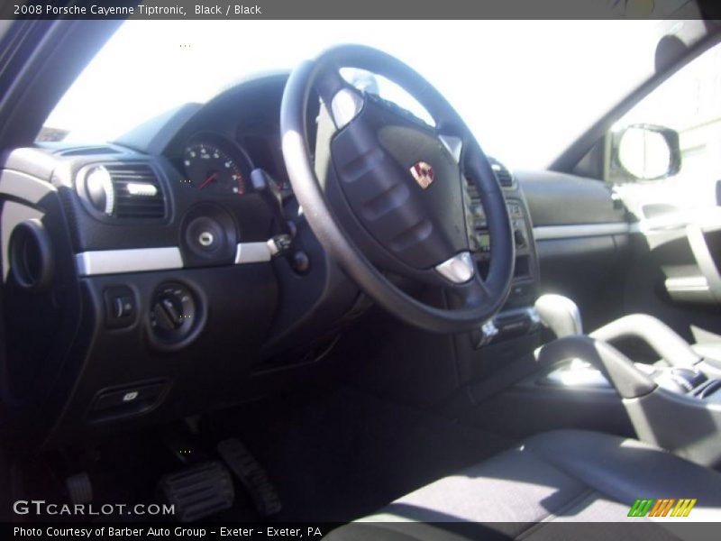 Black / Black 2008 Porsche Cayenne Tiptronic
