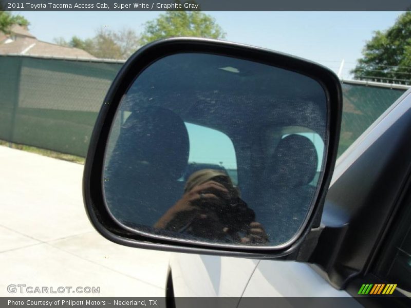 Super White / Graphite Gray 2011 Toyota Tacoma Access Cab