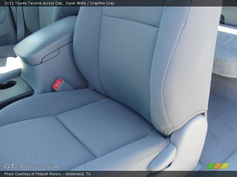 Super White / Graphite Gray 2011 Toyota Tacoma Access Cab
