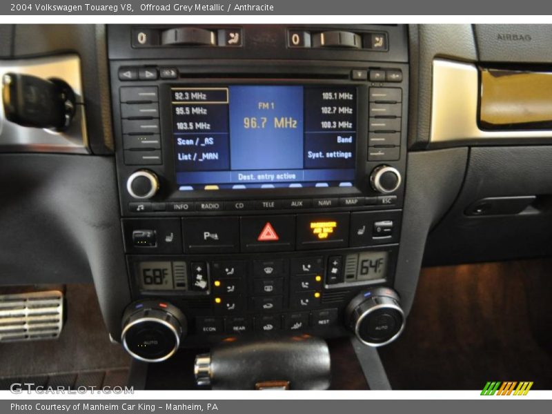 Offroad Grey Metallic / Anthracite 2004 Volkswagen Touareg V8