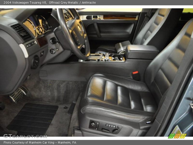 Offroad Grey Metallic / Anthracite 2004 Volkswagen Touareg V8
