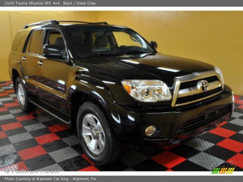 Black / Stone Gray 2006 Toyota 4Runner SR5 4x4