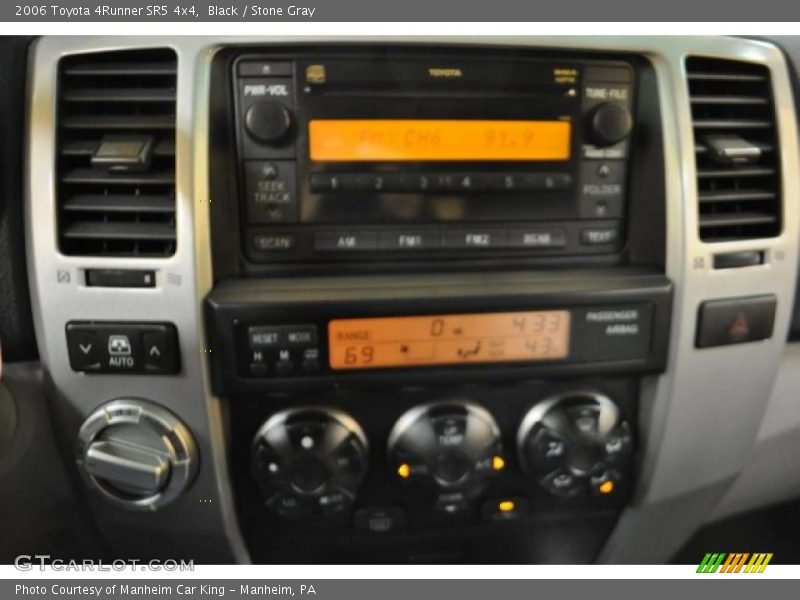 Black / Stone Gray 2006 Toyota 4Runner SR5 4x4