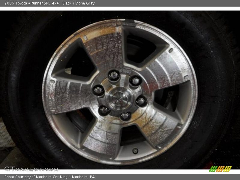 Black / Stone Gray 2006 Toyota 4Runner SR5 4x4