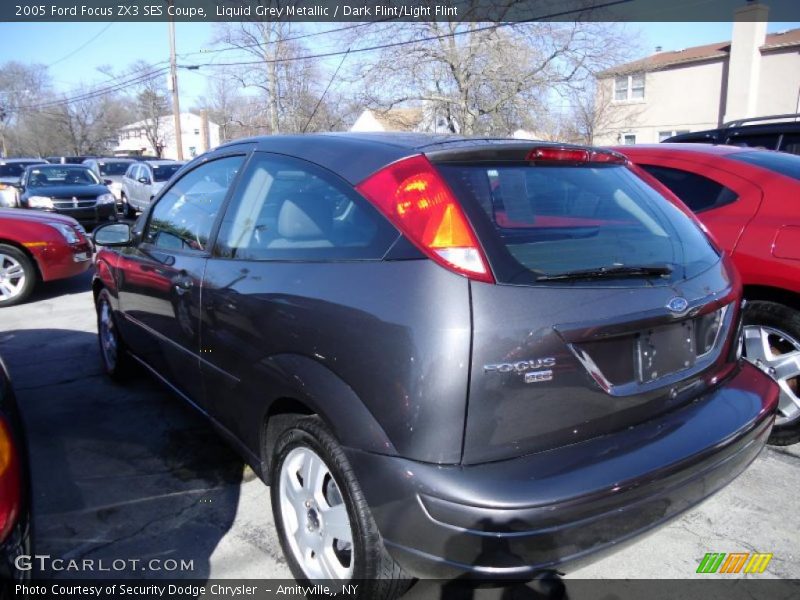Liquid Grey Metallic / Dark Flint/Light Flint 2005 Ford Focus ZX3 SES Coupe
