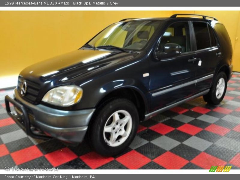 Black Opal Metallic / Grey 1999 Mercedes-Benz ML 320 4Matic