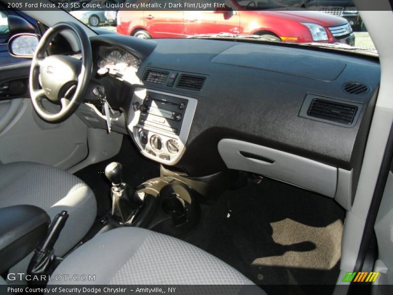 Liquid Grey Metallic / Dark Flint/Light Flint 2005 Ford Focus ZX3 SES Coupe
