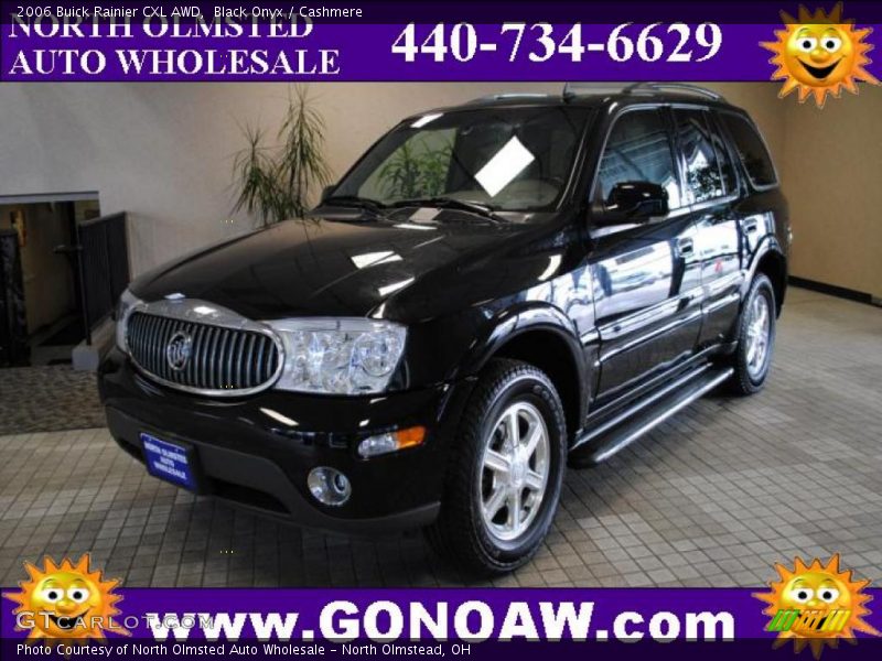 Black Onyx / Cashmere 2006 Buick Rainier CXL AWD