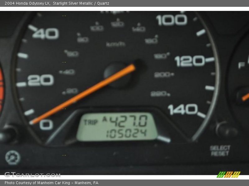 Starlight Silver Metallic / Quartz 2004 Honda Odyssey LX