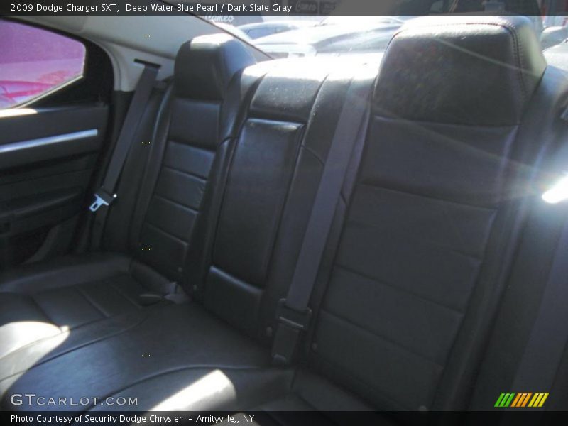 Deep Water Blue Pearl / Dark Slate Gray 2009 Dodge Charger SXT