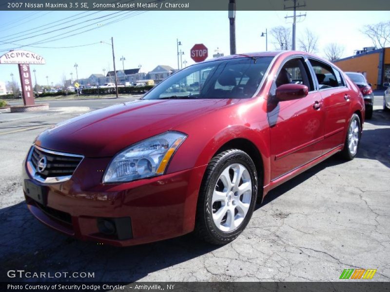 Sonoma Sunset Metallic / Charcoal 2007 Nissan Maxima 3.5 SE