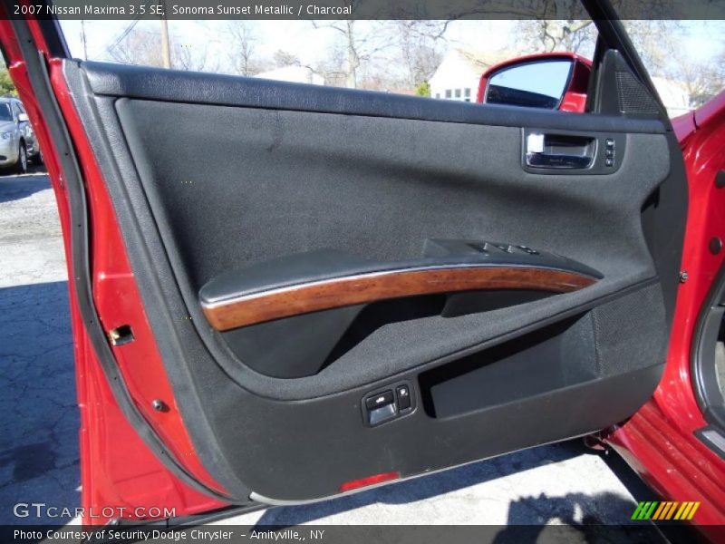 Sonoma Sunset Metallic / Charcoal 2007 Nissan Maxima 3.5 SE