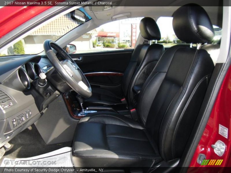 Sonoma Sunset Metallic / Charcoal 2007 Nissan Maxima 3.5 SE