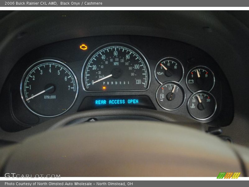 Black Onyx / Cashmere 2006 Buick Rainier CXL AWD