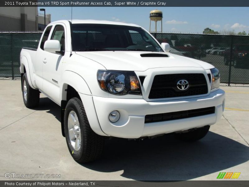 Front 3/4 View of 2011 Tacoma V6 TRD Sport PreRunner Access Cab