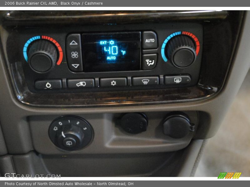 Black Onyx / Cashmere 2006 Buick Rainier CXL AWD