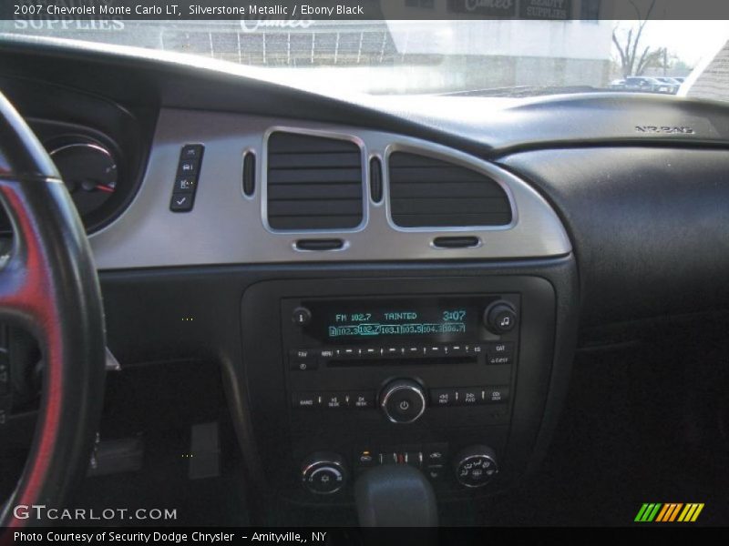 Silverstone Metallic / Ebony Black 2007 Chevrolet Monte Carlo LT