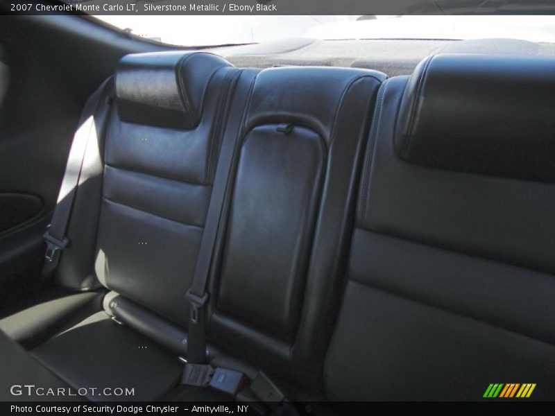 Silverstone Metallic / Ebony Black 2007 Chevrolet Monte Carlo LT