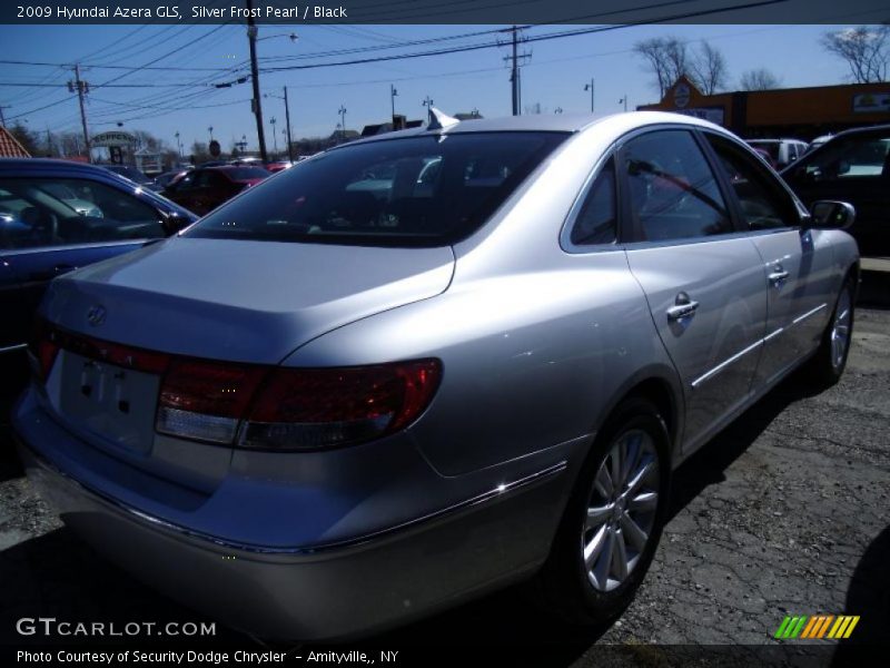 Silver Frost Pearl / Black 2009 Hyundai Azera GLS