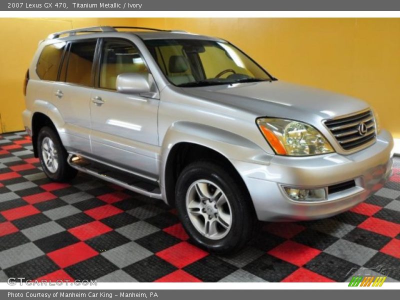 Titanium Metallic / Ivory 2007 Lexus GX 470