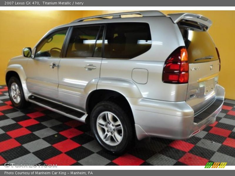 Titanium Metallic / Ivory 2007 Lexus GX 470