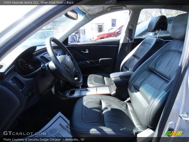 Silver Frost Pearl / Black 2009 Hyundai Azera GLS