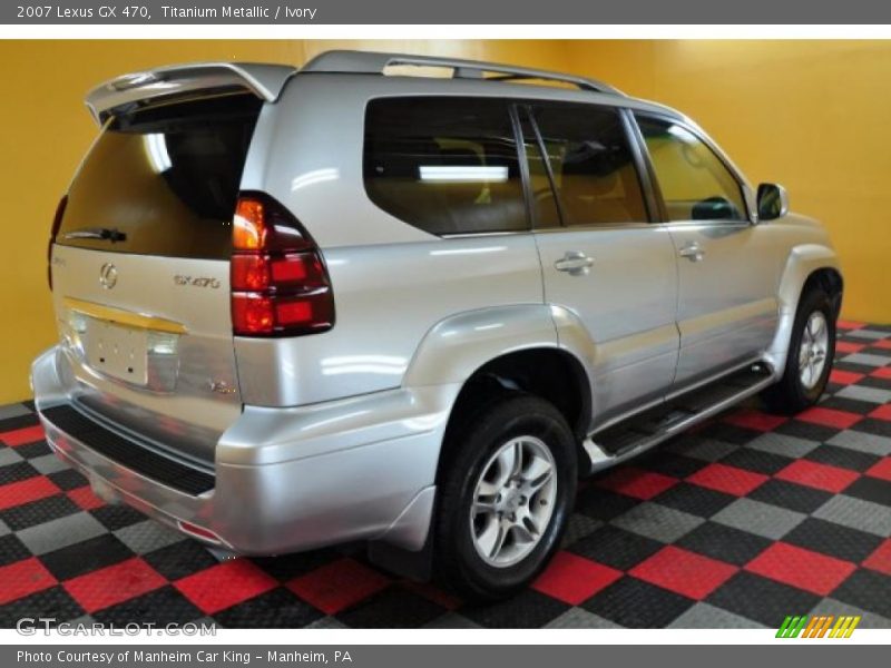 Titanium Metallic / Ivory 2007 Lexus GX 470