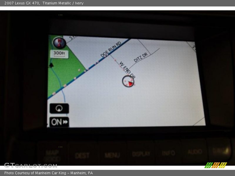 Titanium Metallic / Ivory 2007 Lexus GX 470
