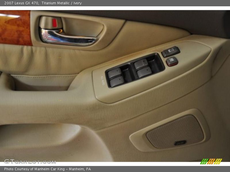 Titanium Metallic / Ivory 2007 Lexus GX 470
