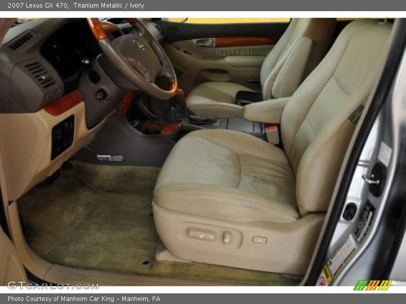 Titanium Metallic / Ivory 2007 Lexus GX 470