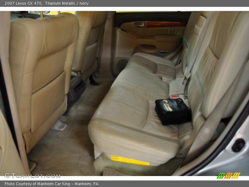 Titanium Metallic / Ivory 2007 Lexus GX 470