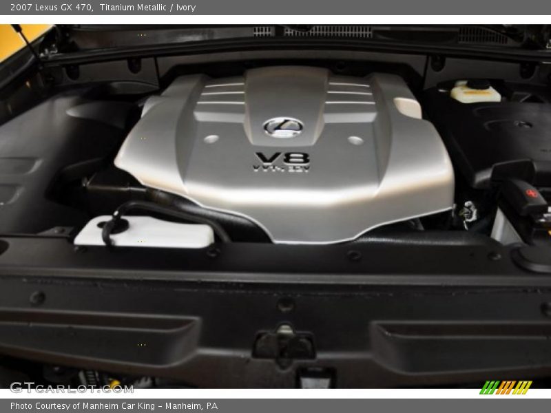 Titanium Metallic / Ivory 2007 Lexus GX 470