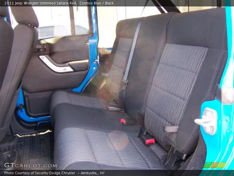 Cosmos Blue / Black 2011 Jeep Wrangler Unlimited Sahara 4x4