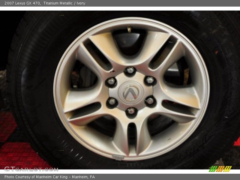 Titanium Metallic / Ivory 2007 Lexus GX 470