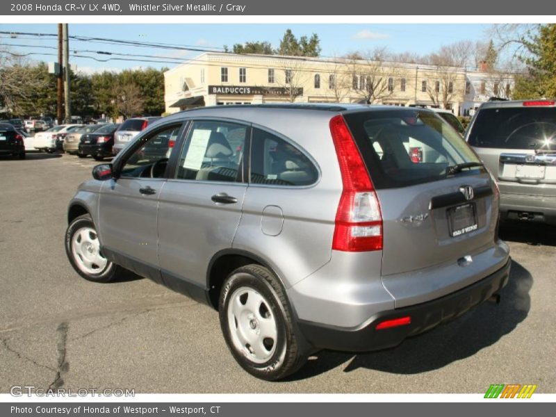 Whistler Silver Metallic / Gray 2008 Honda CR-V LX 4WD