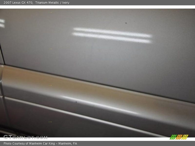 Titanium Metallic / Ivory 2007 Lexus GX 470