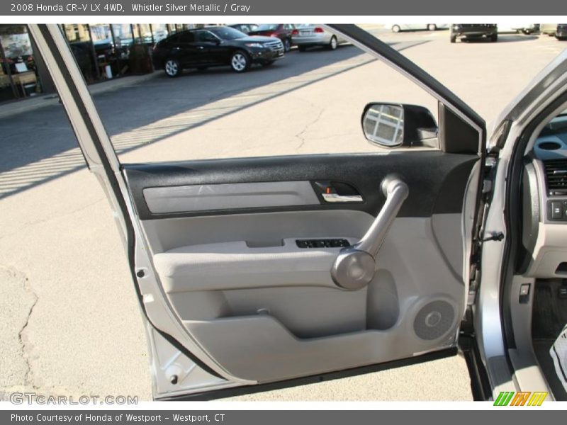 Whistler Silver Metallic / Gray 2008 Honda CR-V LX 4WD