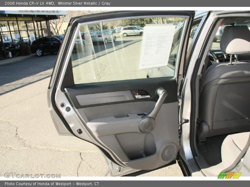 Whistler Silver Metallic / Gray 2008 Honda CR-V LX 4WD
