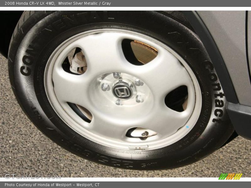 Whistler Silver Metallic / Gray 2008 Honda CR-V LX 4WD