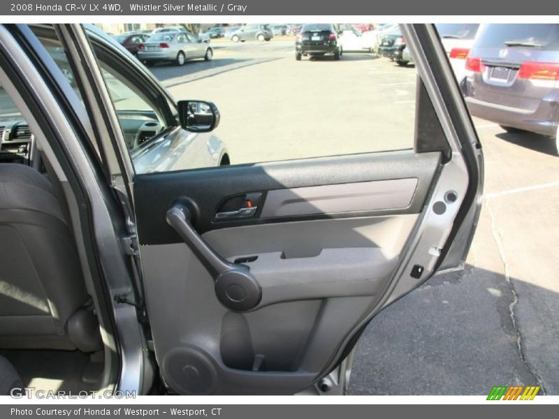 Whistler Silver Metallic / Gray 2008 Honda CR-V LX 4WD