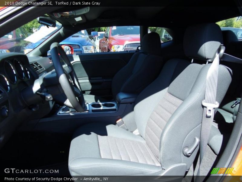 TorRed / Dark Slate Gray 2010 Dodge Challenger SE