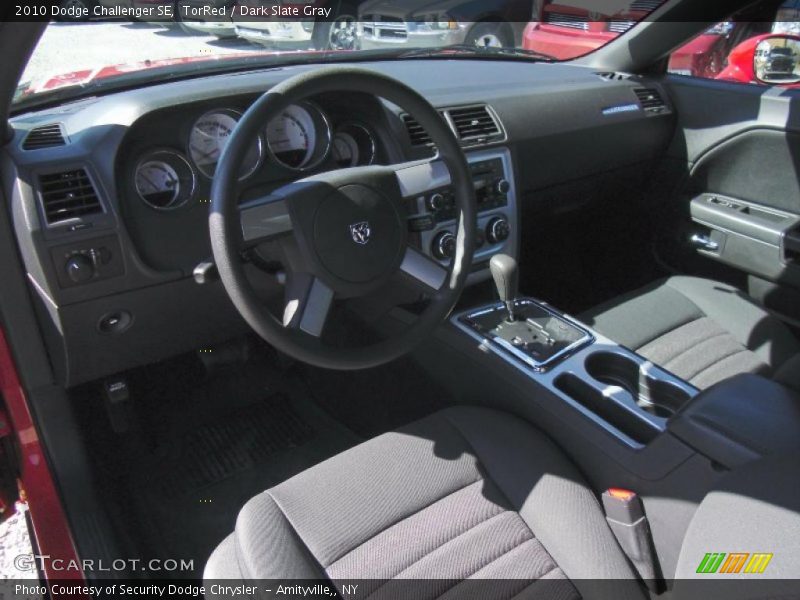 TorRed / Dark Slate Gray 2010 Dodge Challenger SE