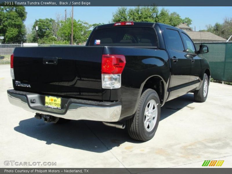 Black / Sand Beige 2011 Toyota Tundra CrewMax