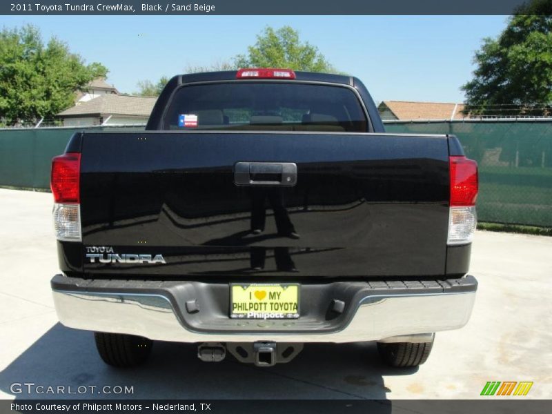 Black / Sand Beige 2011 Toyota Tundra CrewMax