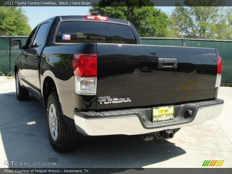 Black / Sand Beige 2011 Toyota Tundra CrewMax