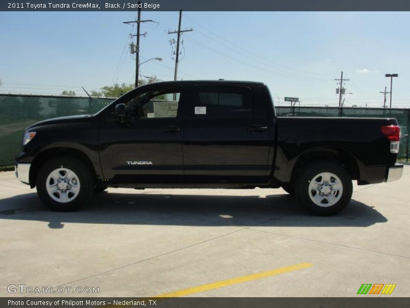 Black / Sand Beige 2011 Toyota Tundra CrewMax