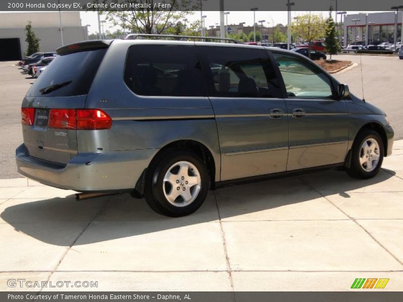 Granite Green Metallic / Fern 2000 Honda Odyssey EX