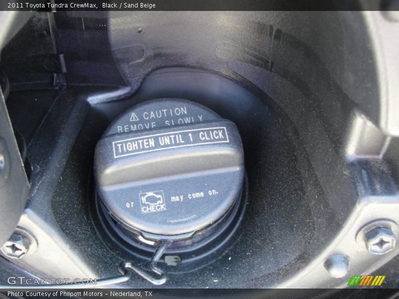 Black / Sand Beige 2011 Toyota Tundra CrewMax